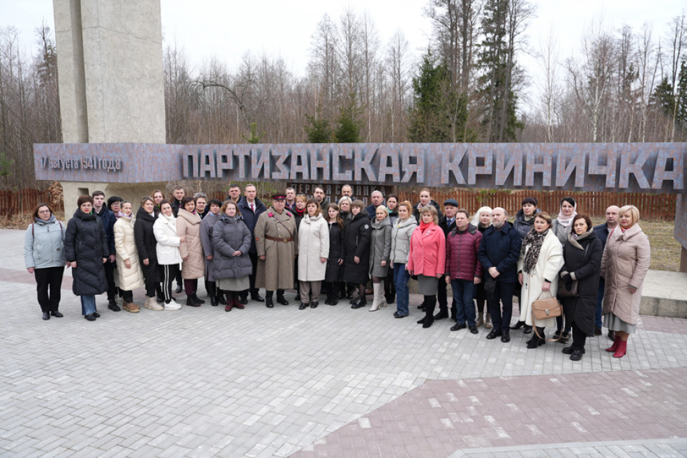 Второй день семинара руководителей сферы культуры из Гомельской и Минской областей посвятили истории и всенародной памяти