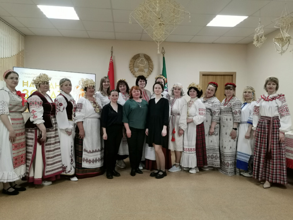 Торжественное открытие открытого областного конкурса-пленэра по соломоплетению «НаРоднае золата»