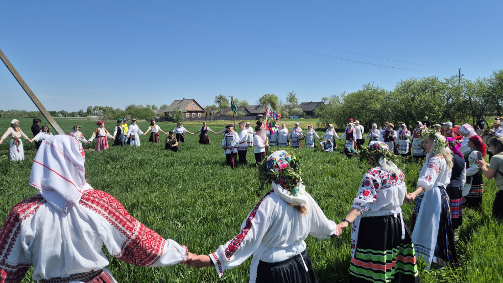 В деревне Погост прошел обряд «Юраўскі карагод»