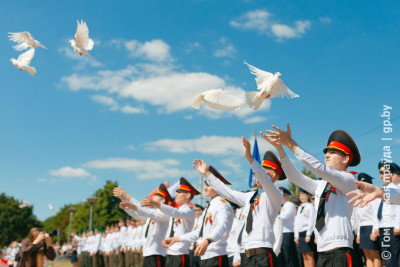 Митинг на Аллее Героев